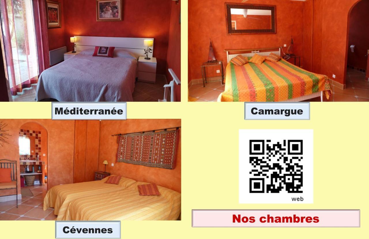 Les Cigalous Bed and Breakfast Restinclieres Buitenkant foto
